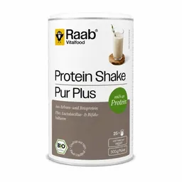 Raab Vitalfood Bio Protein Shake Pur Plus (500g) – Produktbild 1 von 1