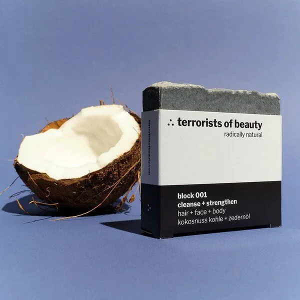 terrorists of beauty terrorists of beauty Seife block 001 – Produktbild 1 von 3