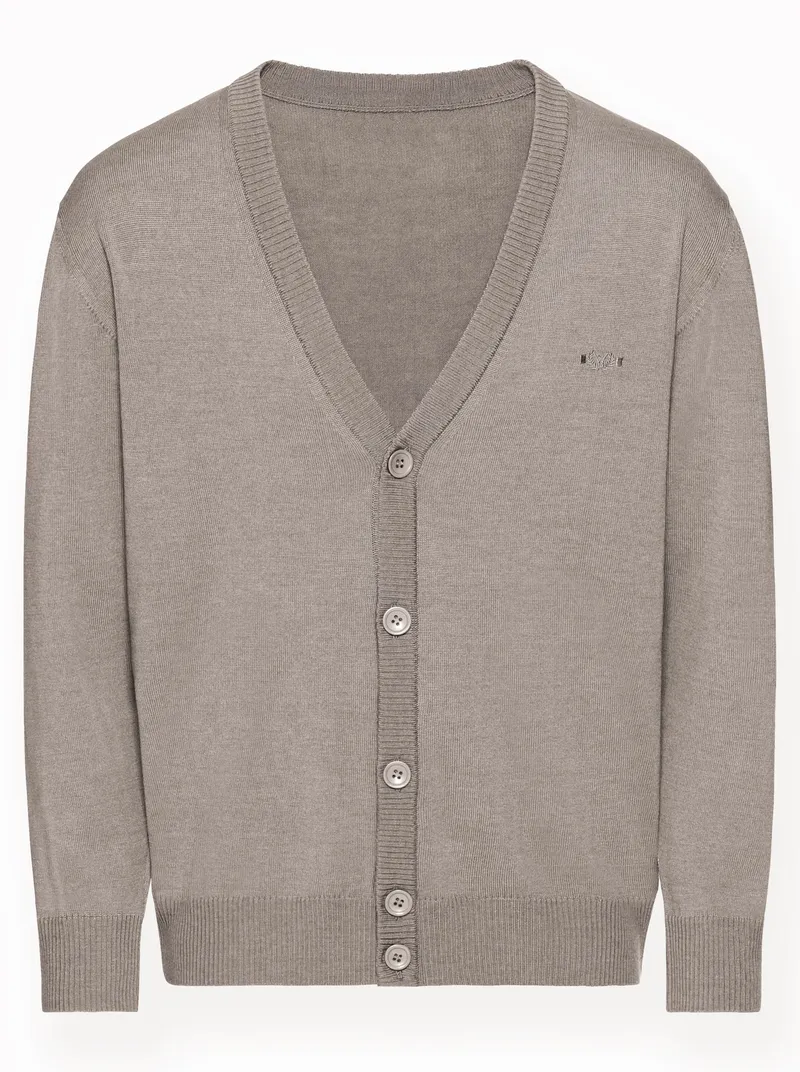 marco donati Cardigan, Natur-meliert, – Produktbild 1 von 2