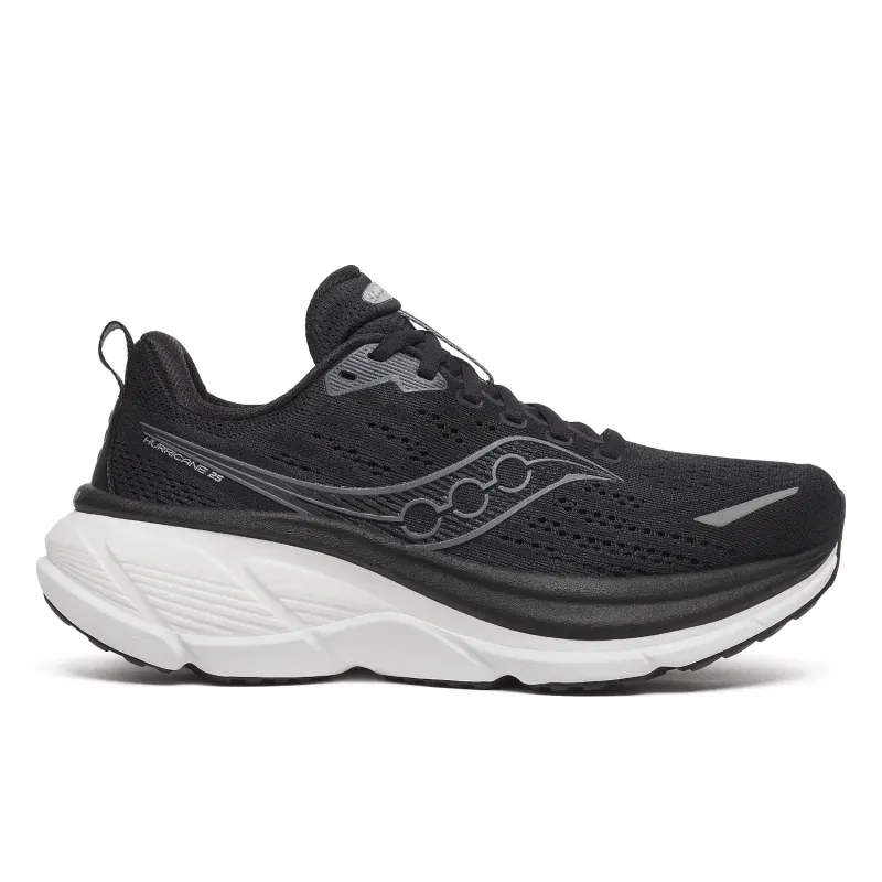Saucony Damen-Laufschuhe Saucony Hurricane 25, Schwarz, – Produktbild 1 von 2