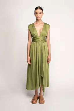 Neu Nomads Neu Nomads Damen vegan Kleid Belize Gras – Produktbild 1 von 1