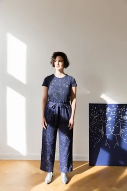 Sophia Schneider-Esleben Sophia Schneider-Esleben Paperbag, Zodiac - Hose aus Bio-Baumwolle – Produktbild 1 von 1