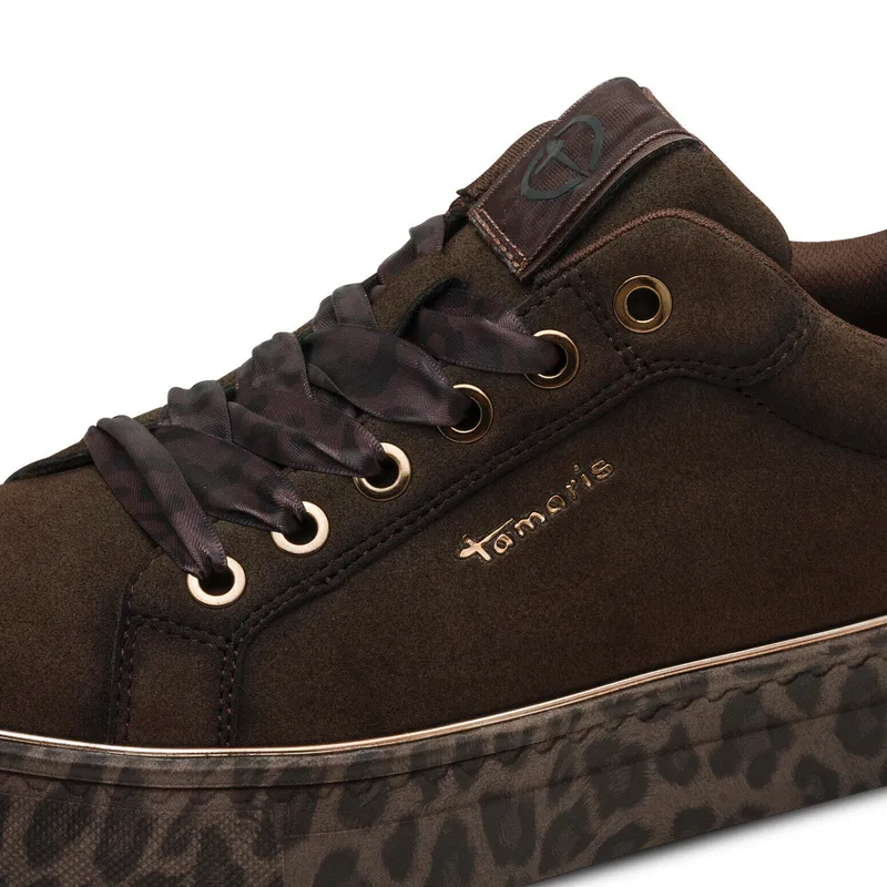 Tamaris Tamaris Textil Damen Sneaker Low, Braun, – Produktbild 6 von 6