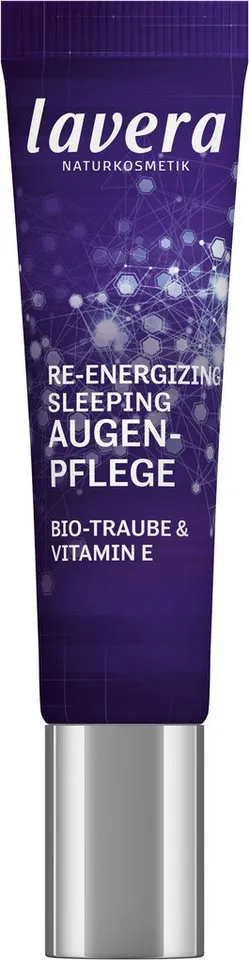 lavera lavera Augencreme Re-Energizing Sleeping Augenpflege – Produktbild 2 von 5