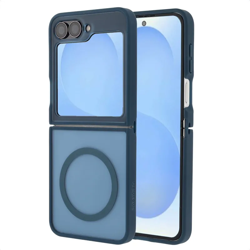imoshion imoshion Color Guard Back Cover mit MagSafe für das Samsung Galaxy Z Flip 7 FE, Dunkelblau, – Produktbild 1 von 1