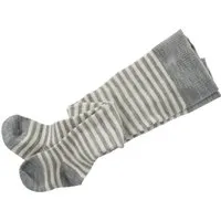 grödo Baby Strumpfhose hellgrau-geringelt Gr.02 – Produktbild 1 von 1