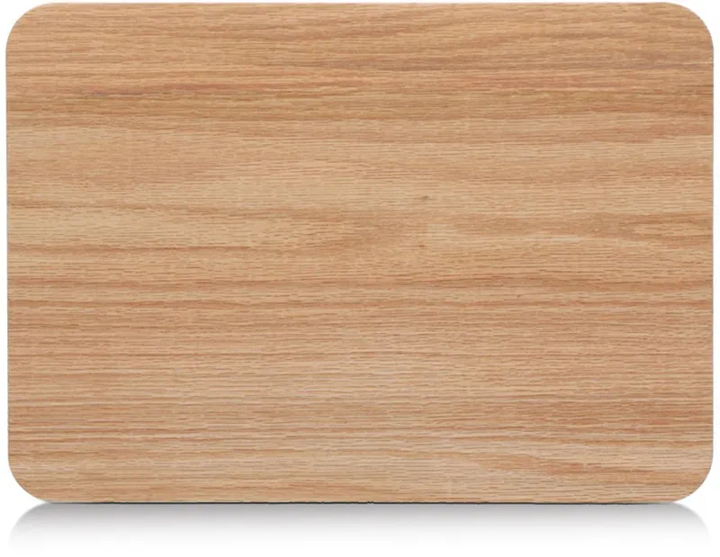 Zeller Present Schneidebrett Servierbrett, Eiche, Massivholz, Brett aus natürlichem Material, Braun, – Produktbild 1 von 3