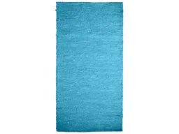 Schurwollteppich "Alz" türkis (B x T) 70 x 140 cm – Produktbild 1 von 1