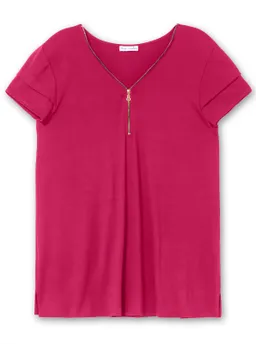 sheego by Joe Browns Kurzarmshirt pink – Produktbild 1 von 1