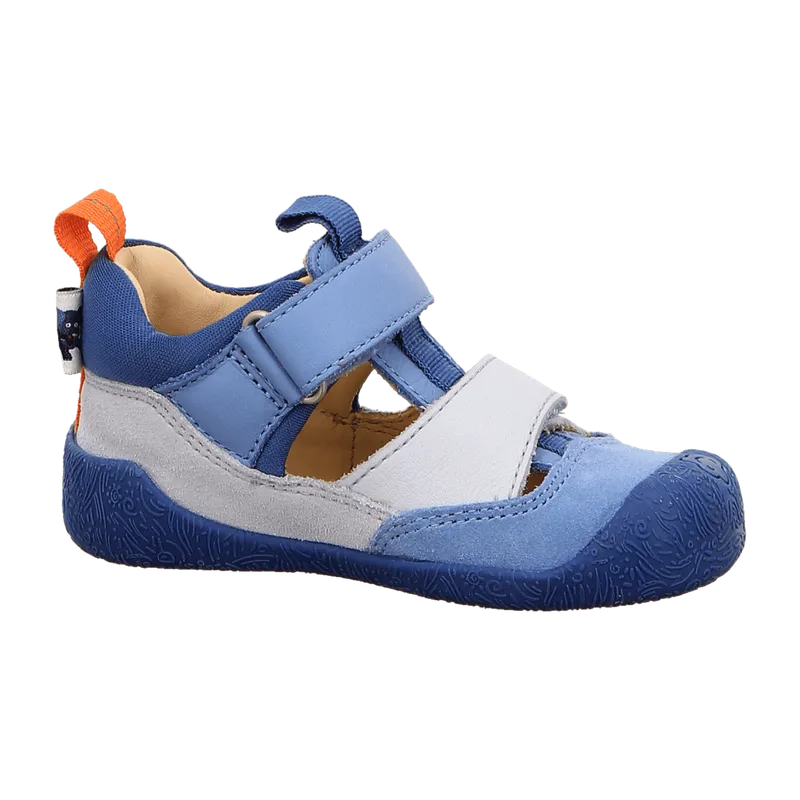 Affenzahn Affenzahn Lauflerner Sandale Freely Elefant für Kinder, blau, Größe 25 EU, Blau, – Produktbild 6 von 7