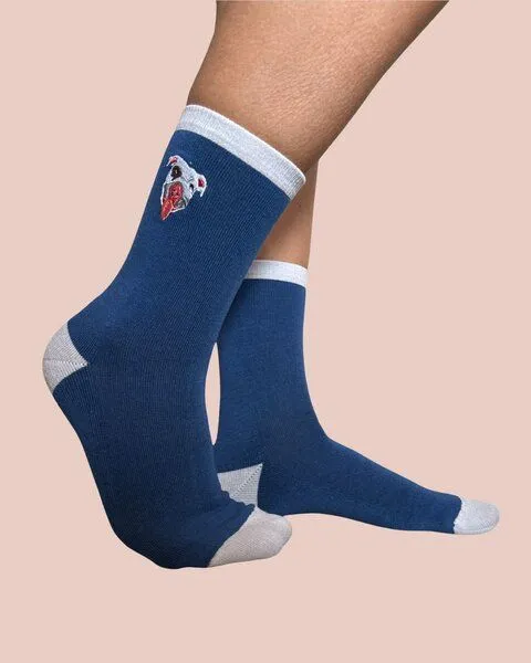 Nae Vegan Shoes Nae Vegan Shoes NAE Doggie Socks - Pack 5, Blue, – Produktbild 3 von 4