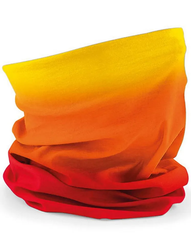 Beechfield Beechfield Multifunktionstuch Schlauchschal Morf Neckwarmer für Sport und Freizeit, (Spar Set, 2er Pack), Atmungsaktives Gewebe, Rot, – Produktbild 2 von 4