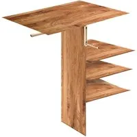 Trennwand für Kleiderschrank "Rödvig" 120 cm, Wildeiche geölt – Produktbild 1 von 1