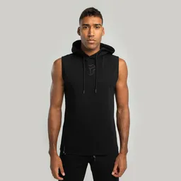 GymBeam OG1 GymBeam Essential Hoodie Tank-Top in Black -STRIX S – Produktbild 1 von 1