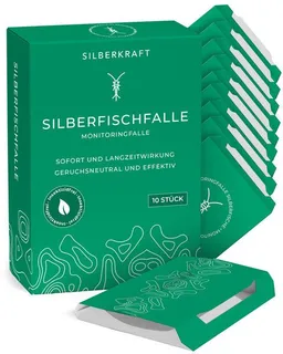 Silberkraft Silberkraft Silberfischfallen 10 Stück – Produktbild 1 von 1