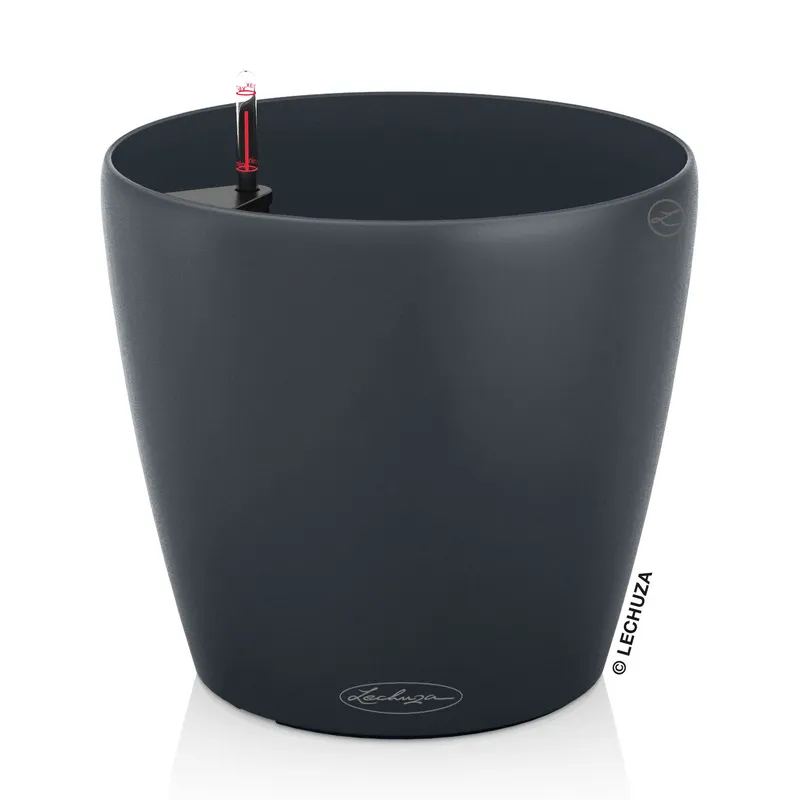 Lechuza® Lechuza® 'Classico Color 43', schiefergrau, ca. Ø 42 x H 39,5 cm, Grau, – Produktbild 1 von 1