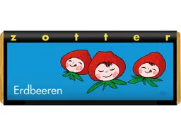 Zotter Zotter Weiße Bio-Schokolade "Erdbeeren", 70 g – Produktbild 1 von 1