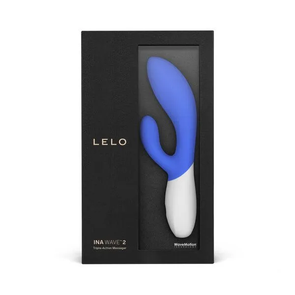LELO G-Punkt- und Klitorisvibrator (Rabbit-Vibrator) - LELO INA Wave 2, Kalifornischer himmel, – Produktbild 2 von 4