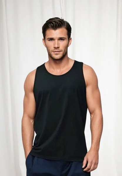 TORLAND TORLAND Herren Tanktop STANCER, Schwarz (black), – Produktbild 2 von 2