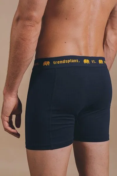 Trendsplant Trendsplant Organic Essential Boxer Briefs Navy, Blau, – Produktbild 4 von 4