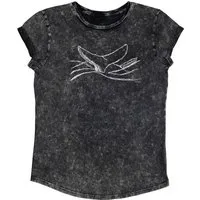 ilovemixtapes ilovemixtapes Bio Damen T-Shirt "Walflosse", Acid black, – Produktbild 1 von 1