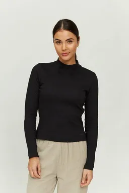 Mazine Mazine Longsleeve - Lillian Turtleneck - aus Bio-Baumwolle – Produktbild 1 von 1