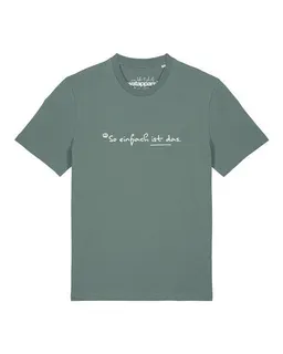 watapparel watapparel T-Shirt Unisex So einfach ist das – Produktbild 1 von 1