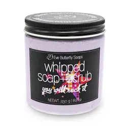 Eve Butterfly Soaps Eve Butterfly Soaps Whipped Soap+Scrub "You will rock it" – Produktbild 1 von 1
