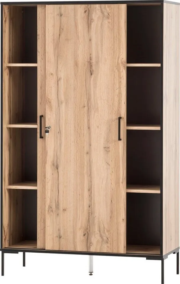 Schildmeyer Aktenschrank Serie 2000, Aktenschrank, Made in Germany, B: 100 cm Solide Verarbeitung - Dieses Produkt ist in Deutschland gefertigt, Beige, – Produktbild 4 von 5