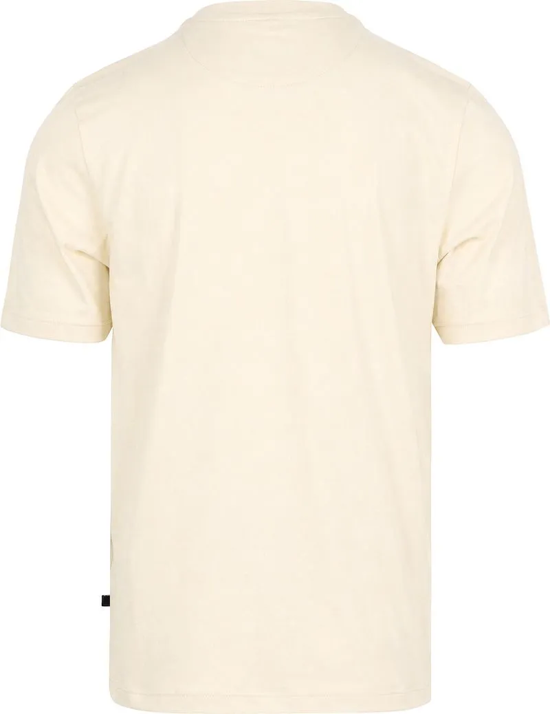 Suitable Suitable Respect T-Shirt Tim Ecru - Größe 3XL, Wollweiß, – Produktbild 4 von 4