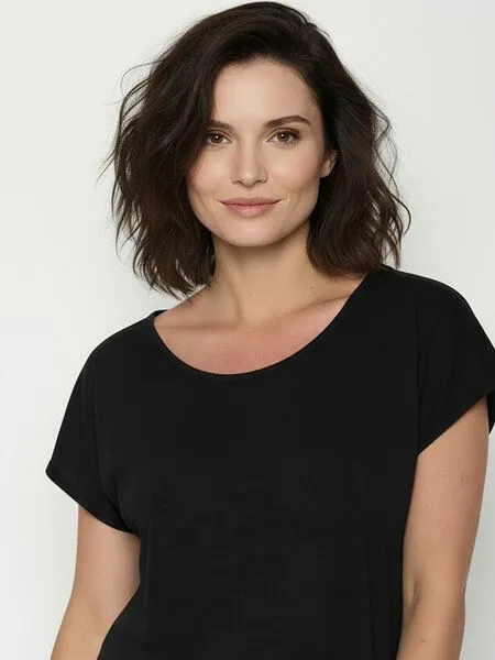 GreenBomb GREENBOMB Basic Cool - Lässiges T-Shirt aus Bio-Baumwolle / GOTS / Fair & Vegan, Schwarz (black), – Produktbild 1 von 4