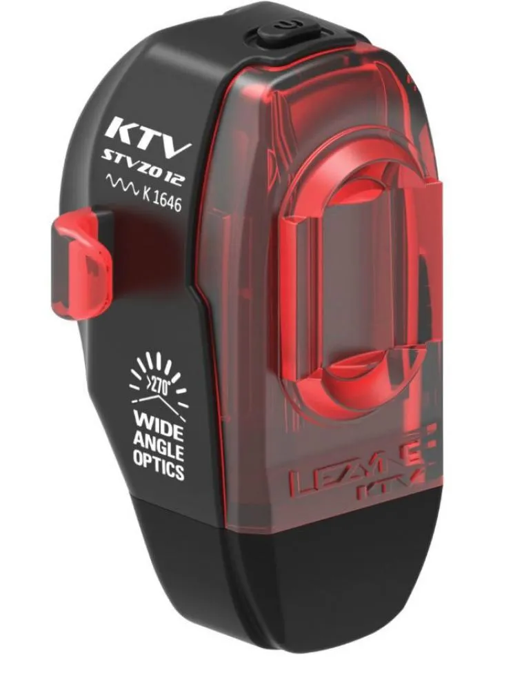 Lezyne Lezyne KTV Rücklicht StVZO, Schwarz, – Produktbild 3 von 3