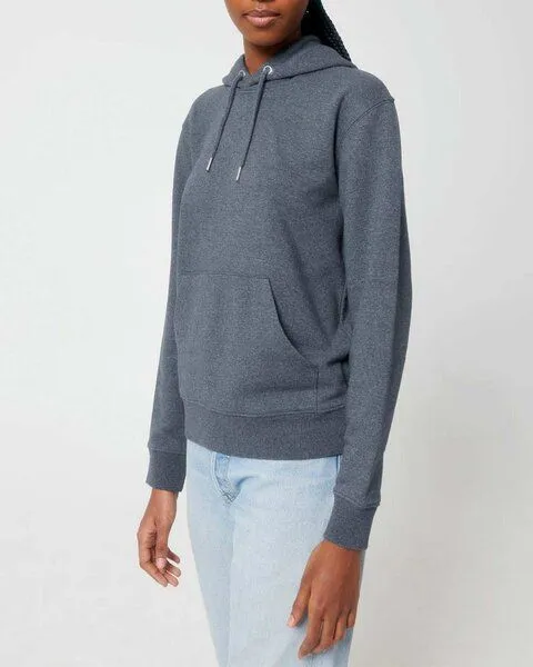 YTWOO YTWOO Basic Hoodie aus recycelten Stoffen und Bio Baumwolle, Blau, – Produktbild 2 von 4