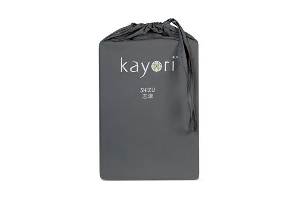 Kayori Kayori Shizu - Spannbettlaken für Splittopper Matratze, Anthrazit, – Produktbild 1 von 1