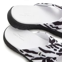 VENICE BEACH Badepantolette schwarz/weiß – Produktbild 1 von 1