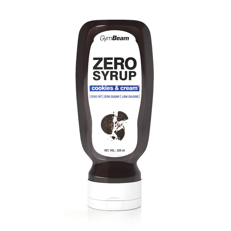 GymBeam Food GymBeam ZERO SYRUP Cookies & Cream 320 ml – Produktbild 1 von 1