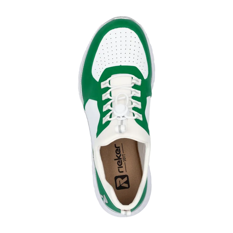 Rieker Rieker FSK Damen Halbschuhe für Damen, grün, Größe 40 EU, Grün, – Produktbild 4 von 5