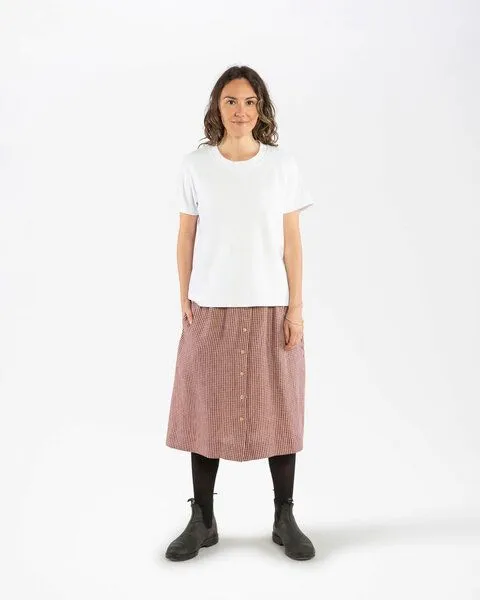 MATONA Matona Basic T-Shirt für Frauen aus Bio-Baumwolle / T-Shirt, White, – Produktbild 2 von 4
