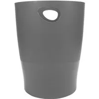 Exacompta 8 Exacompta Papierkörbe Ecobin "Office", 15 l, dunkelgrau – Produktbild 1 von 1