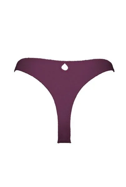 Nénés Nénés Zeitloser Tanga – Pflaume, Pflaume, – Produktbild 4 von 4