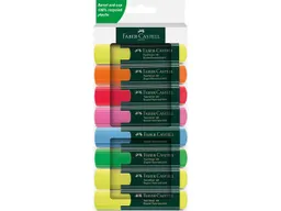 Faber-Castell Faber-Castell Textmarker "Textliner 48", 8er-Set, farbsortiert – Produktbild 1 von 1