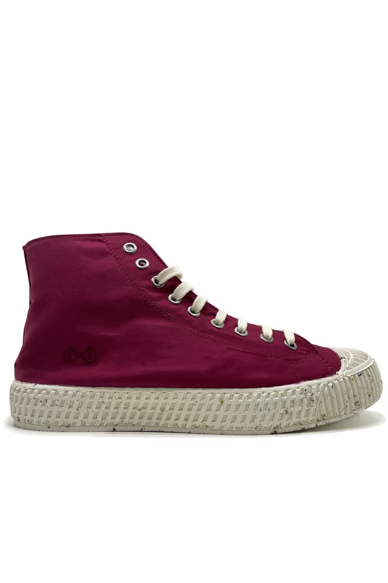 nat-2 nat-2 Herren vegan Sneaker Mono Eta Waterproof, Dunkelrot, – Produktbild 1 von 2