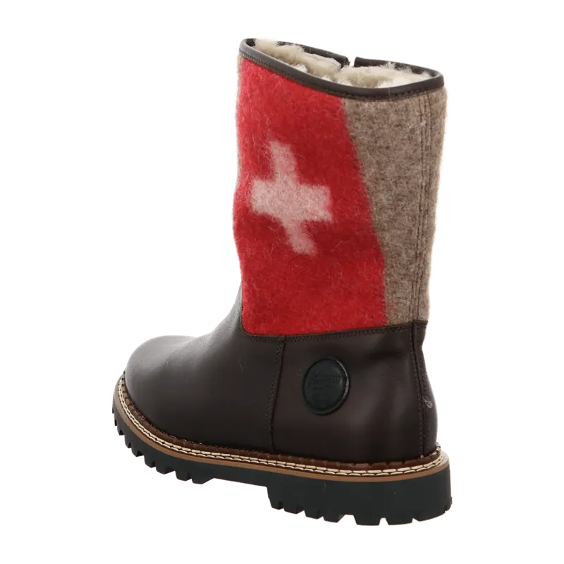 Ammann Ammann Damenstiefel aus Italien, Spanien und Portugal für Damen, braun, Größe 43 EU, Braun, – Produktbild 3 von 7