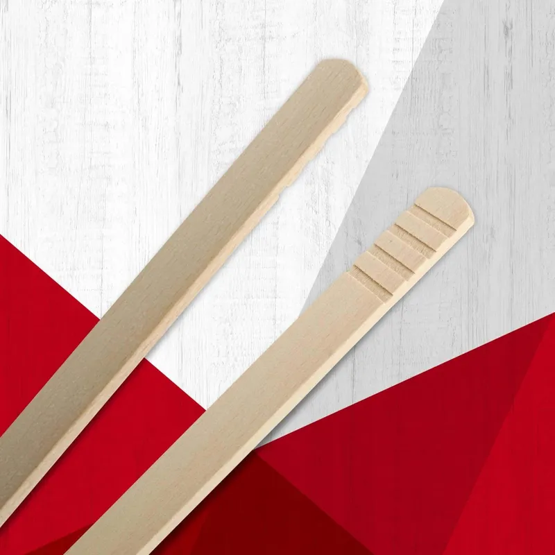 Fackelmann Fackelmann Zange Buchenholz, 35cm – Produktbild 2 von 2