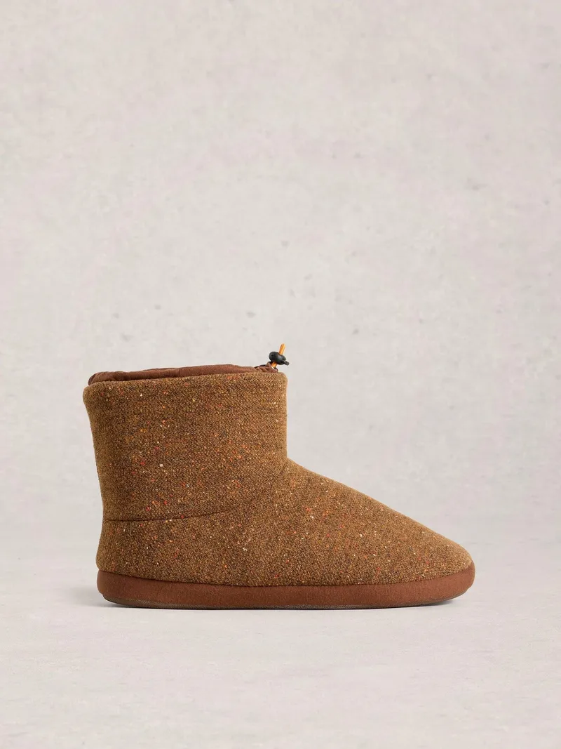 White Stuff Booties Neppy - L, Dunkelbraun, – Produktbild 1 von 4