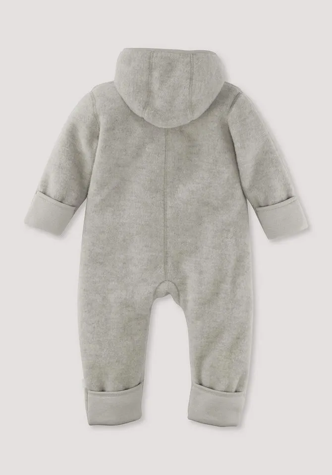 hessnatur hessnatur Overall Wollfleece aus reiner Bio-Merinowolle (1-tlg), Grau, – Produktbild 3 von 3