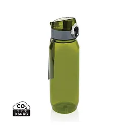 XD Collection XD Collection Yide verschließbare Wasserflasche aus RCS rec. PET, 800ml, Grün, – Produktbild 1 von 1