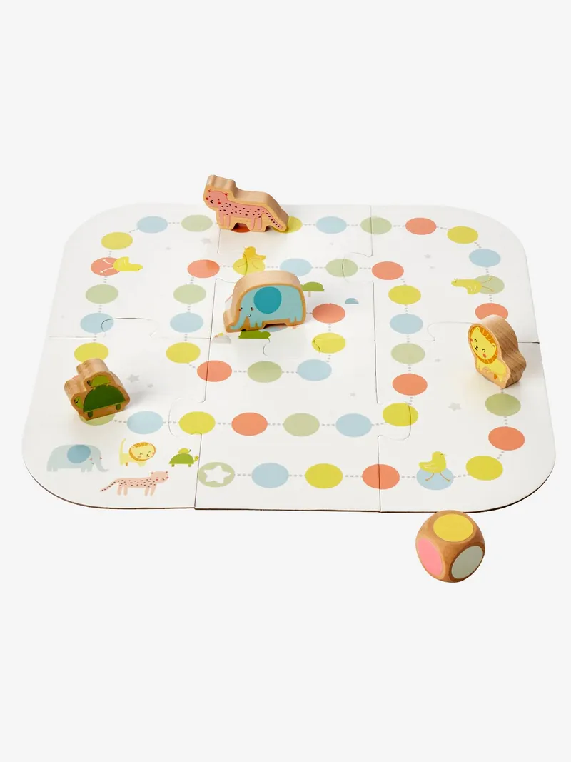 Vertbaudet 7 Gesellschaftsspiele für Kinder, Mehrfarbig, – Produktbild 3 von 4
