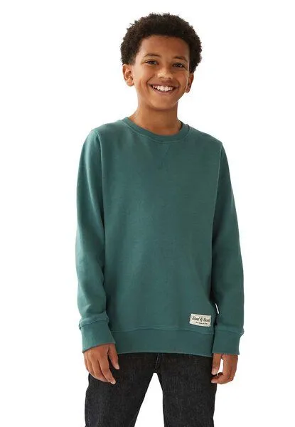 Band of Rascals Band of Rascals Basic Sweat, Sage, – Produktbild 5 von 6
