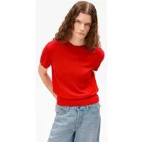 ARMEDANGELS ARMEDANGELS FINE KNIT Damen Strickshirt aus TENCEL Modal Mix, Mars red, – Produktbild 1 von 1